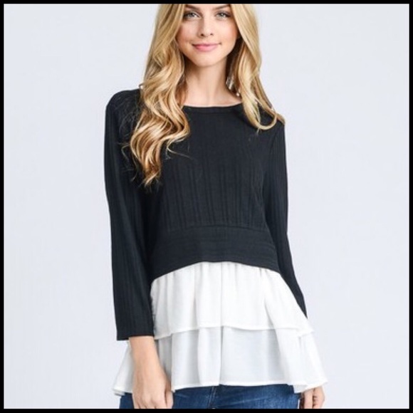 Double Ruffle Top - Picture 5 of 5